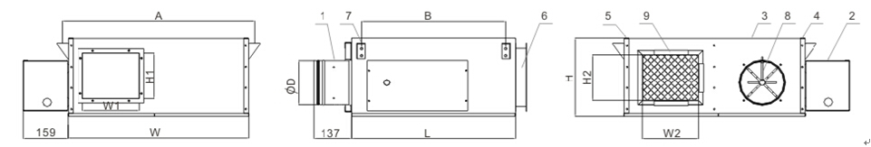 并聯動力型VAVBOX外形尺寸及組成.png